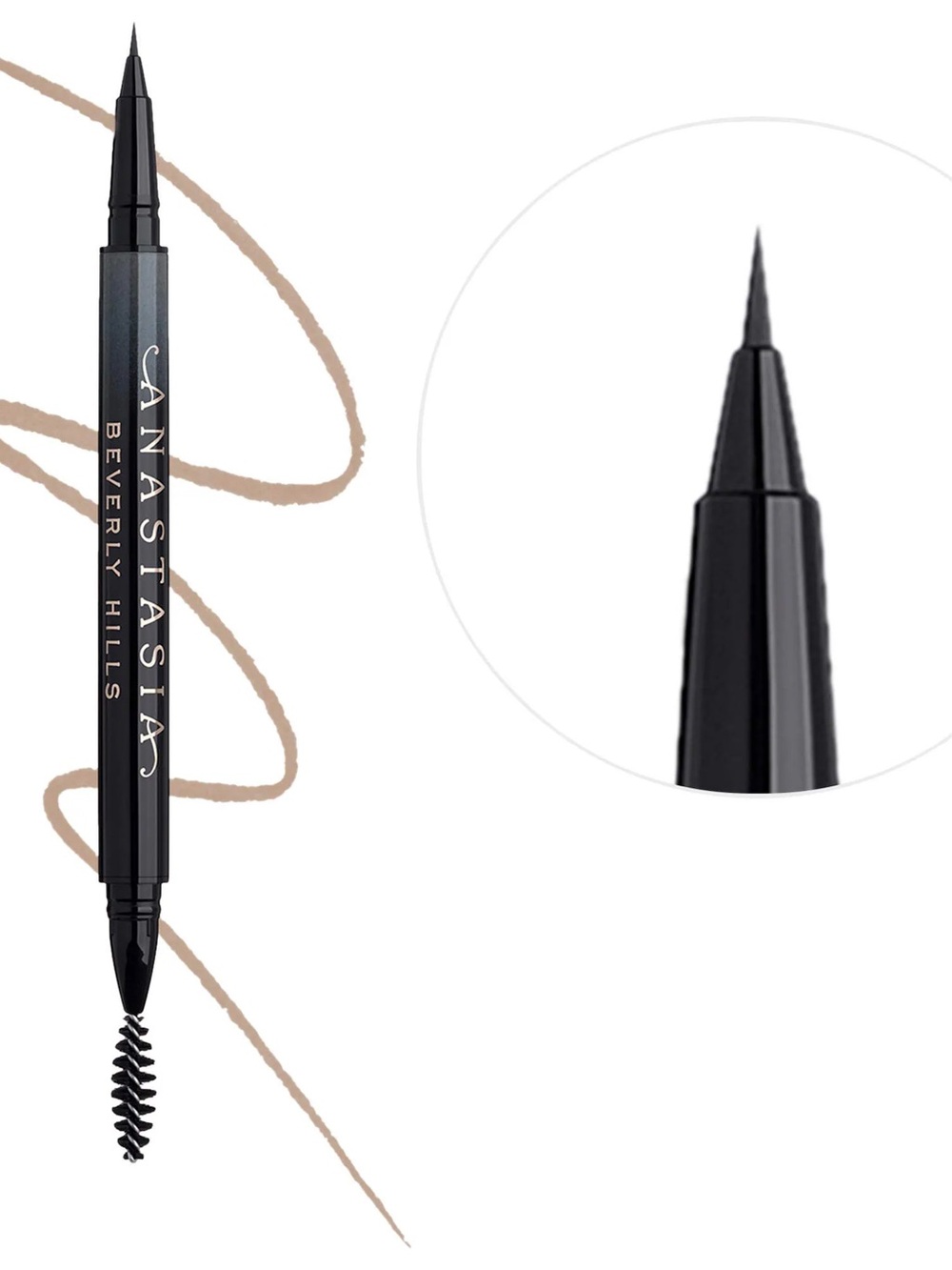 Anastasia Beverly Hills MicroStroke Brush Tip Eyebrow Detailing Pen - Taupe